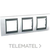 SCHNEIDER ELECTRIC U66.006.292 MARCO 3ELEM.HORIZ.BL.UNICA TOP GF