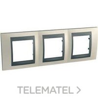 SCHNEIDER ELECTRIC U66.006.295 MARCO 3ELEM.HORIZ.TIT UNICA TOP GF