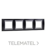 SCHNEIDER ELECTRIC U66.008.097 MARCO 4ELEM.HORIZ.GR.UNICA TOP ALUM.