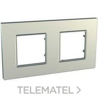SCHNEIDER ELECTRIC U6.704.57 MARCO UNICA QUADRO 2ELEM.TIT