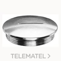 INTERFLEX 411604 TAPON PG16 REDONDO LATON NIQUELADO