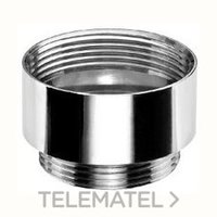 INTERFLEX 801609 ADAPTADOR ROSCA M M12/H PG9 LATON NQDO.