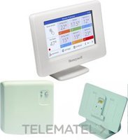HONEYWELL HOME ATP921R3118 KIT EVOHOME CONNECTED PACK INALAMBRICO SEMANAL WIFI DE SOBREMESA ALIMENTADO, HASTA 12 ZONAS