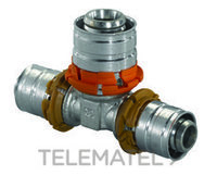 UPONOR 1015060 TE REDUCIDA 32x20x32 LATON PERT-AL-PERT 936146
