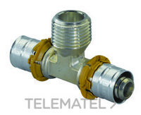 UPONOR 1015082 TE SALIDA M 32x3/4x32 LATON PERT-AL-PERT 936236