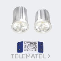 NEXIA 15030-8C61 DOWNL.INOXS LED 830 60º 9W Al