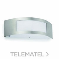 FARO 72260 APLIQUE DORVAL-1 E27 ACERO POLIC.NQ.MT.