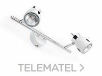 FARO 40881 APLIQUE MIKA 2xGU10 50W BL.