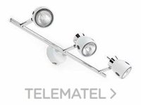 FARO 40882 REGLETA MIKA 3xGU10 50W 47cm BL.