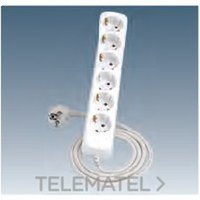 SIMON 10475-31 BASE SEXTUPLE TT LATERAL+CONEXION