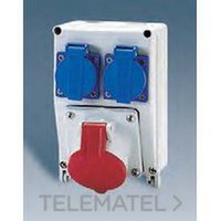 SIMON 17912-35 CAJA 2P+T 16A 230V 3P+T 32A 400V