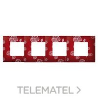 SIMON 2700647-803 FUNDA 4 ELEMENTO RED/WHITE