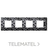 SIMON 2700647-804 FUNDA 4 ELEMENTO VINTAGE NEGRO PLATA