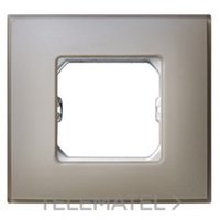 SIMON 27771-65 PLACA 1 ELEM.S.27 GRIS MATE