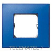SIMON 27771-67 PLACA 1 ELEM.S.27 AZUL ELECTRICO MATE