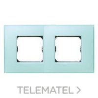 SIMON 27772-62 PLACA 2 ELEM.S.27 VERDE MATE