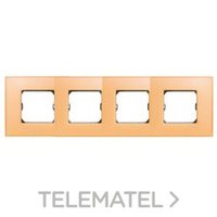 SIMON 27774-64 PLACA 4 ELEM.S.27 SALMON MATE