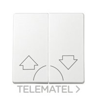SIMON 73028-60 TECLA P/GRUPO 2 PULS.PERS.S.73 LOFT BL.