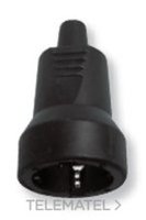 NIESSEN 386 BASE ENCHUFE BIP.TT LAT.GOMA 10-16A NG.