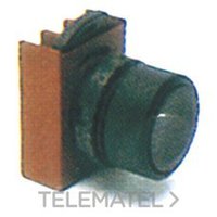 ABB EPIS 185006 IMPULSOR d.25 CUBIERTO AZUL ARO NEGRO