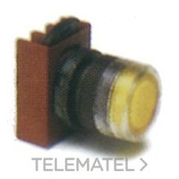 ABB EPIS 185491 IMPULSOR LUMIN.CUBIERTO ROJO ARO NEGRO