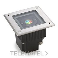 LedsC4 55-9820-CA-37 EMPOT.CUAD.GEA 3 LED 7,5W RGBEASY INOX