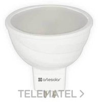 ARTESOLAR 01ALU53-006T40100D L.DICR.ALUPLASTIC 6W 4K GU5,3 IP20 BL.